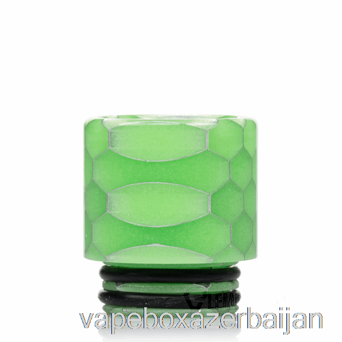 E-Juice Vape SMOK Cobra V1 Resin 810 Drip Tip Noctilucent Green